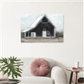Picture of Black Barn House _GroupedProduct_Rectangle_Landscape_Unframed_Print_Only_