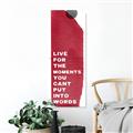 Picture of Live  For The Moment IV _GroupedProduct_Panel_Portrait_Unframed_Print_Only_