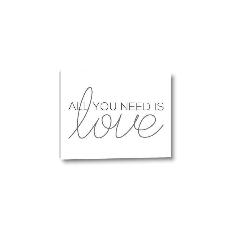 Picture of All You Need Is Love _GroupedProduct_Rectangle_Landscape_Canvas_