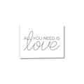 Picture of All You Need Is Love _GroupedProduct_Rectangle_Landscape_Canvas_