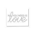 Picture of All You Need Is Love _GroupedProduct_Rectangle_Landscape_Canvas_