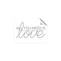 Picture of All You Need Is Love _GroupedProduct_Rectangle_Landscape_Unframed_Print_Only_