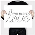 Picture of All You Need Is Love _GroupedProduct_Rectangle_Landscape_Canvas_