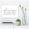 Picture of All You Need Is Love _GroupedProduct_Rectangle_Landscape_Canvas_