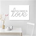 Picture of All You Need Is Love _GroupedProduct_Rectangle_Landscape_Canvas_
