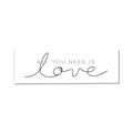 Picture of All You Need Is Love I _GroupedProduct_Panel_Landscape_Canvas_