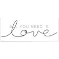 Picture of All You Need Is Love I _GroupedProduct_Panel_Landscape_Canvas_