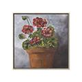 Picture of Clay Potted Plants _GroupedProduct_Square_Canvas_Framed_