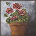 Picture of Clay Potted Plants _GroupedProduct_Square_Canvas_Framed_