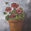 Picture of Clay Potted Plants _GroupedProduct_Square_Unframed_Print_Only_