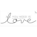 Picture of All You Need Is Love I _GroupedProduct_Panel_Landscape_Unframed_Print_Only_