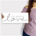 Picture of All You Need Is Love I _GroupedProduct_Panel_Landscape_Canvas_