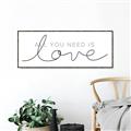 Picture of All You Need Is Love I _GroupedProduct_Panel_Landscape_Canvas_Framed_