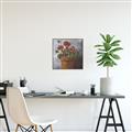 Picture of Clay Potted Plants _GroupedProduct_Square_Canvas_Framed_
