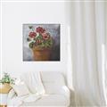 Picture of Clay Potted Plants _GroupedProduct_Square_Canvas_Framed_