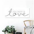 Picture of All You Need Is Love I _GroupedProduct_Panel_Landscape_Unframed_Print_Only_