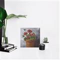Picture of Clay Potted Plants _GroupedProduct_Square_Unframed_Print_Only_