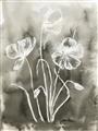 Picture of Brown & White Flower I  _GroupedProduct_Rectangle_Portrait_Unframed_Print_Only_