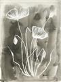 Picture of Brown & White Flower II _GroupedProduct_Rectangle_Portrait_Unframed_Print_Only_
