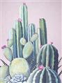 Picture of Pink Cactus _GroupedProduct_Rectangle_Portrait_Unframed_Print_Only_