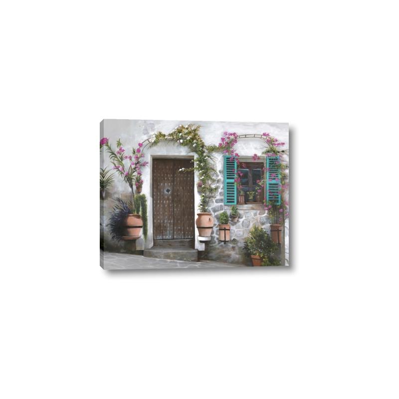 Picture of Door Arched Flower _GroupedProduct_Rectangle_Landscape_Canvas_