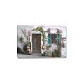 Picture of Door Arched Flower _GroupedProduct_Rectangle_Landscape_Canvas_