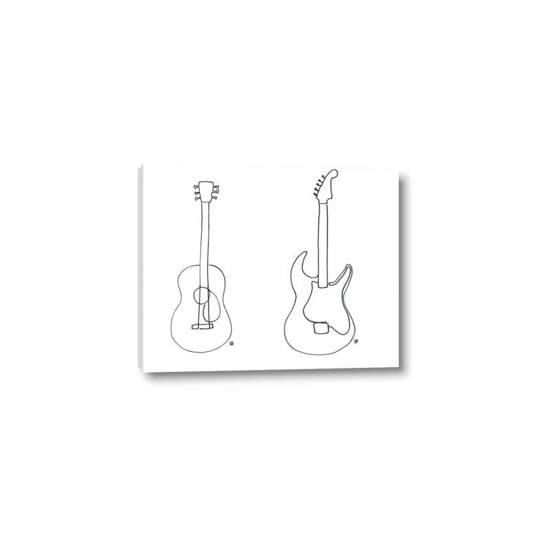 Picture of Guitar _GroupedProduct_Rectangle_Landscape_Canvas_
