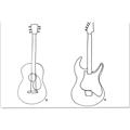Picture of Guitar _GroupedProduct_Rectangle_Landscape_Canvas_