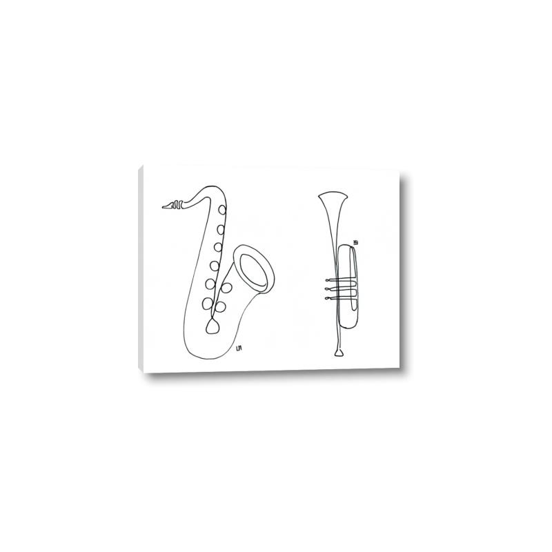 Picture of Saxophone _GroupedProduct_Rectangle_Landscape_Canvas_