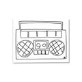 Picture of Portable Radio _GroupedProduct_Rectangle_Landscape_Canvas_
