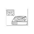 Picture of Turntable _GroupedProduct_Rectangle_Landscape_Canvas_