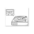 Picture of Turntable _GroupedProduct_Rectangle_Landscape_Canvas_