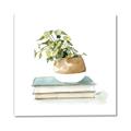 Picture of Pot On The Books I _GroupedProduct_Square_Canvas_