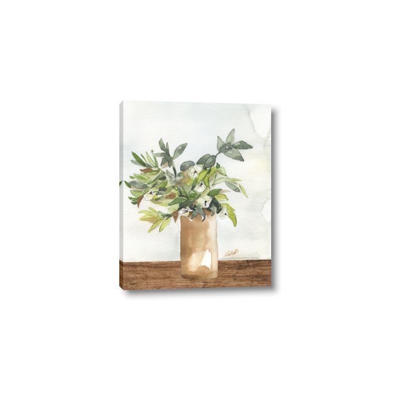 Picture of Potted Greens II _GroupedProduct_Rectangle_Portrait_Canvas_