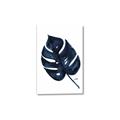 Picture of Blue Tropical Leaf I _GroupedProduct_Rectangle_Portrait_Canvas_