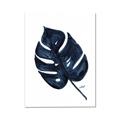 Picture of Blue Tropical Leaf I _GroupedProduct_Rectangle_Portrait_Canvas_