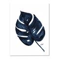 Picture of Blue Tropical Leaf I _GroupedProduct_Rectangle_Portrait_Canvas_