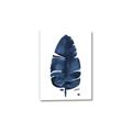 Picture of Blue Tropical Leaf II _GroupedProduct_Rectangle_Portrait_Canvas_