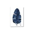 Picture of Blue Tropical Leaf II _GroupedProduct_Rectangle_Portrait_Canvas_