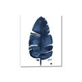 Picture of Blue Tropical Leaf II _GroupedProduct_Rectangle_Portrait_Canvas_