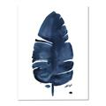 Picture of Blue Tropical Leaf II _GroupedProduct_Rectangle_Portrait_Canvas_