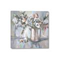 Picture of Beautiful Flower In Jar _GroupedProduct_Square_Canvas_