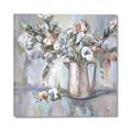 Picture of Beautiful Flower In Jar _GroupedProduct_Square_Canvas_