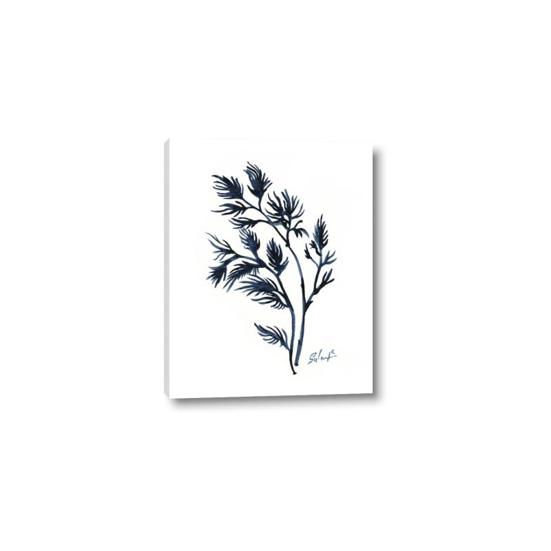 Picture of Blue Leaves IV _GroupedProduct_Rectangle_Portrait_Canvas_