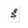 Picture of Blue Leaves V _GroupedProduct_Rectangle_Portrait_Canvas_