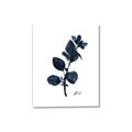 Picture of Blue Leaves V _GroupedProduct_Rectangle_Portrait_Canvas_