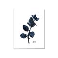 Picture of Blue Leaves V _GroupedProduct_Rectangle_Portrait_Canvas_