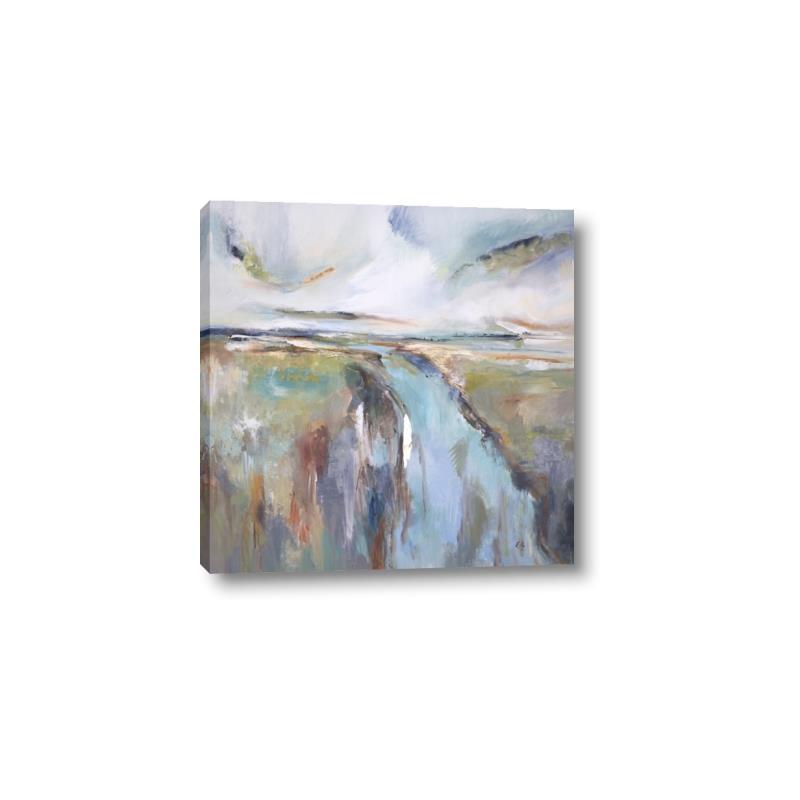 Picture of Water Golden Falls  _GroupedProduct_Square_Canvas_
