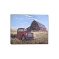 Picture of Red Wooden Barn _GroupedProduct_Rectangle_Landscape_Canvas_