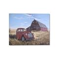 Picture of Red Wooden Barn _GroupedProduct_Rectangle_Landscape_Canvas_